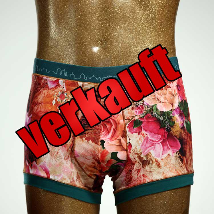 bequemer farbiger handgemachter Herrenshort, Unterwäsche aus Biobaumwolle für Herren