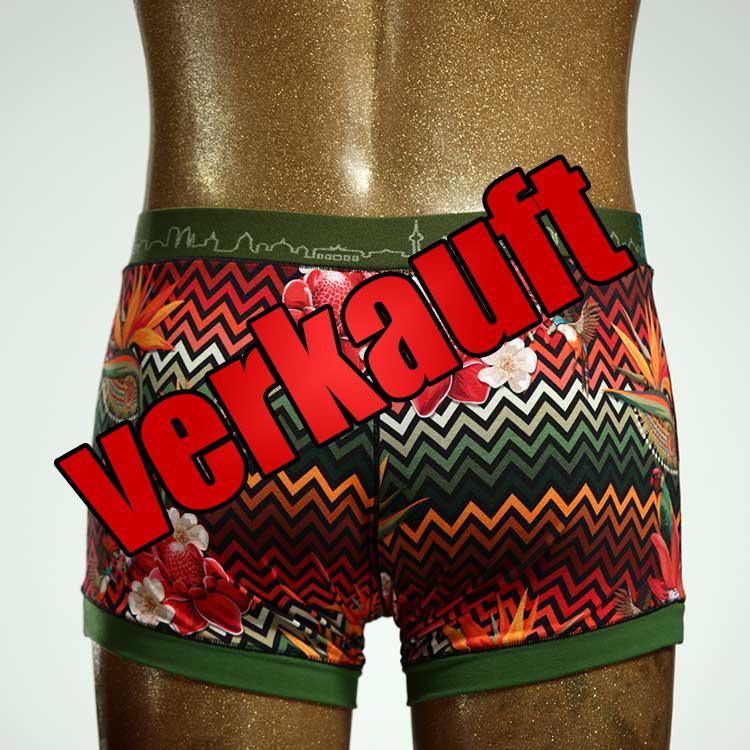 bunter handgemachter sexy süßer Herrenshort, Unterwäsche aus Biobaumwolle für Herren