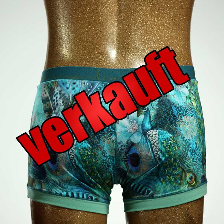 nachhaltiger süßer bunter bequemer Herrenshort, Unterwäsche aus Biobaumwolle für Herren