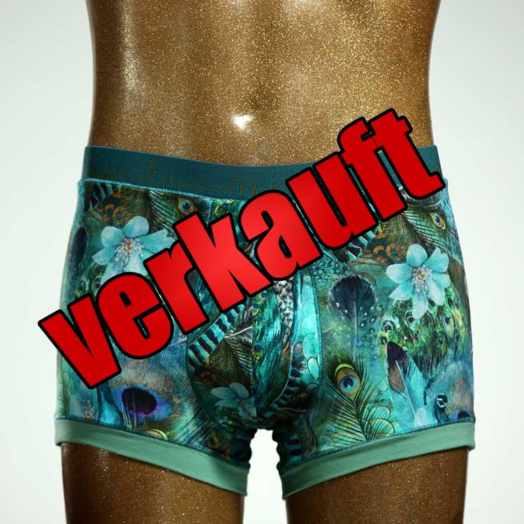 nachhaltiger süßer bunter bequemer Herrenshort, Unterwäsche aus Biobaumwolle für Herren