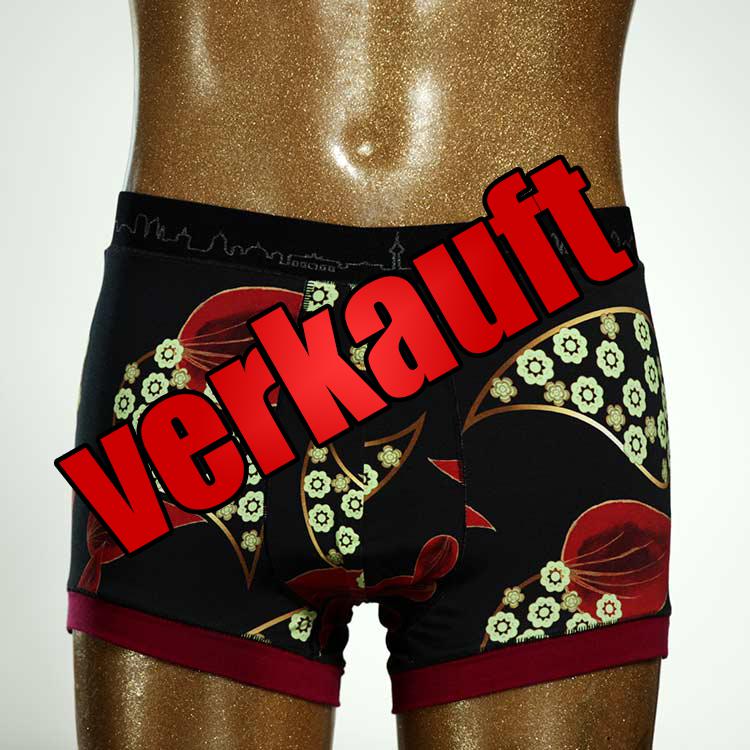 bequemer nachhaltiger  farbiger Herrenshort, Unterwäsche aus Biobaumwolle für Herren