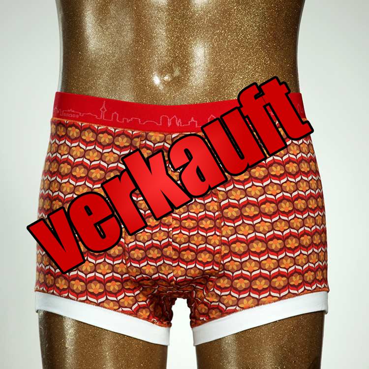 preiswerter schöner  bunter Herrenshort, Unterwäsche aus Biobaumwolle für Herren