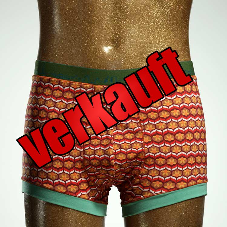 handgemachter süßer bunter sexy Herrenshort, Unterwäsche aus Biobaumwolle für Herren