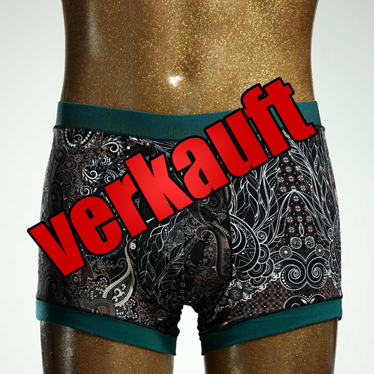 schöner preiswerter nachhaltiger ökologischer Herrenshort, Unterwäsche aus Biobaumwolle für Herren