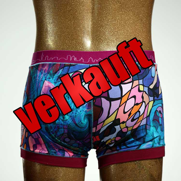 bequemer sexy schöner gemusterter Herrenshort, Unterwäsche aus Biobaumwolle für Herren