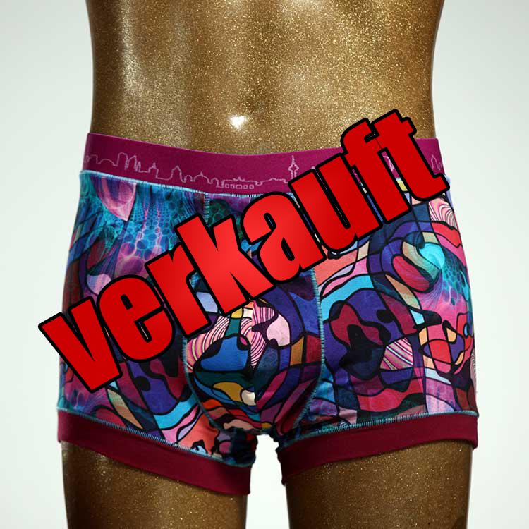 bequemer sexy schöner gemusterter Herrenshort, Unterwäsche aus Biobaumwolle für Herren