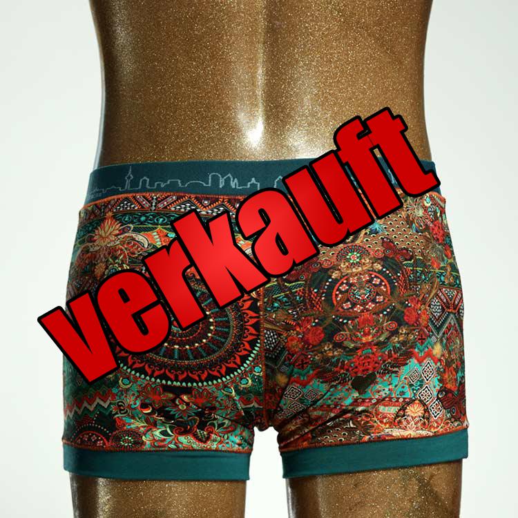 preiswerter günstiger ökologischer handgemachter Herrenshort, Unterwäsche aus Biobaumwolle für Herren