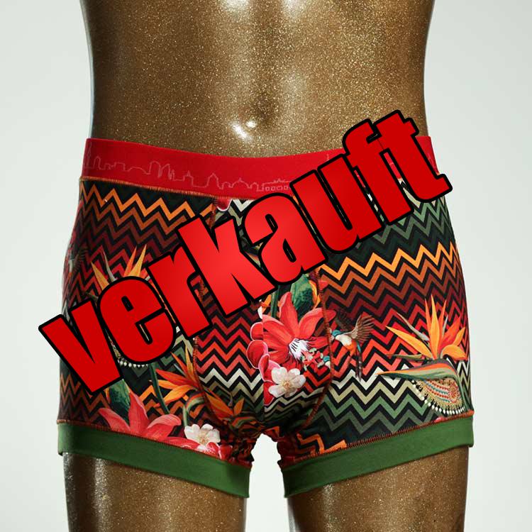 süßer schöner günstiger gemusterter Herrenshort, Unterwäsche aus Biobaumwolle für Herren