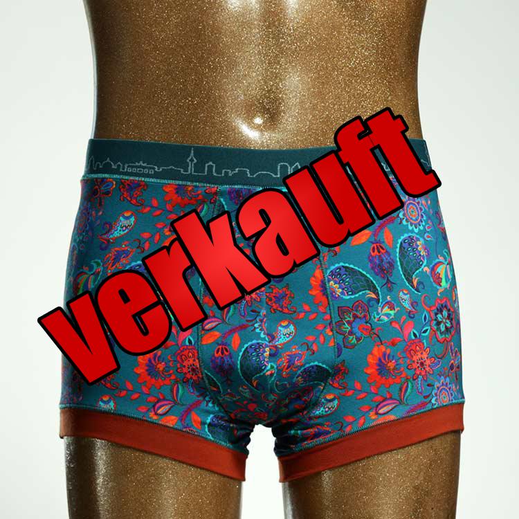 sexy  farbiger ökologischer Herrenshort, Unterwäsche aus Biobaumwolle für Herren
