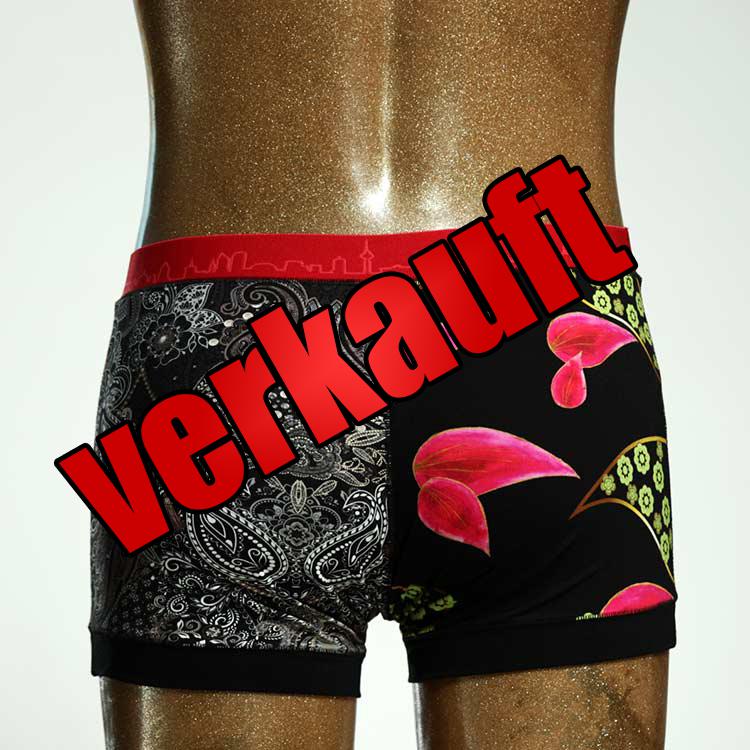 attraktiver bequemer farbiger süßer Herrenshort, Unterwäsche aus Biobaumwolle für Herren