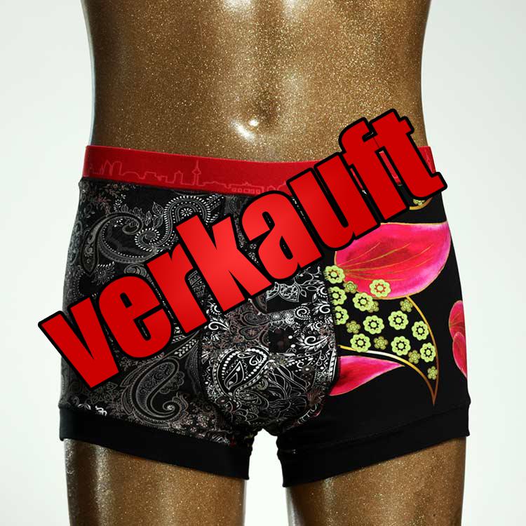 attraktiver bequemer farbiger süßer Herrenshort, Unterwäsche aus Biobaumwolle für Herren