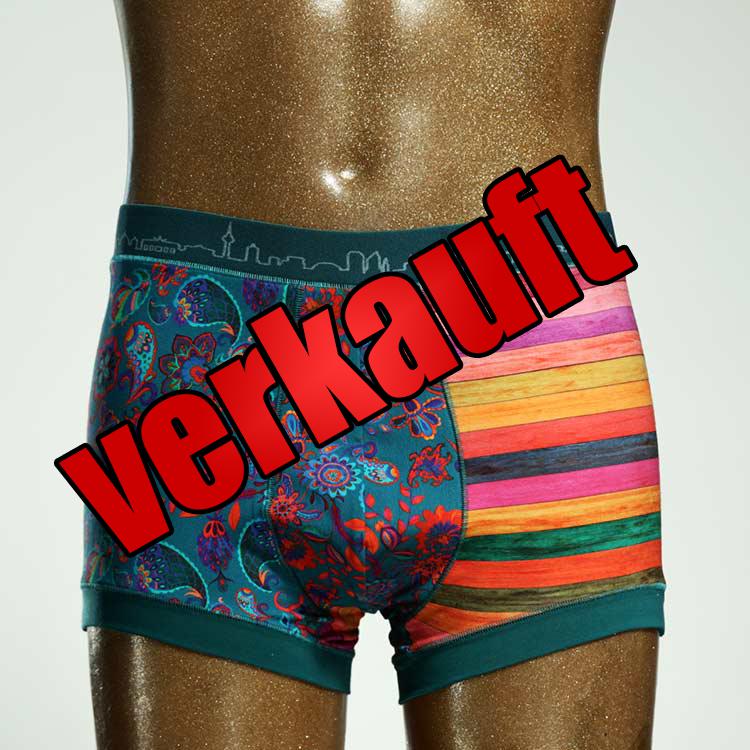 handgemachter bequemer nachhaltiger Herrenshort, Unterwäsche aus Biobaumwolle für Herren