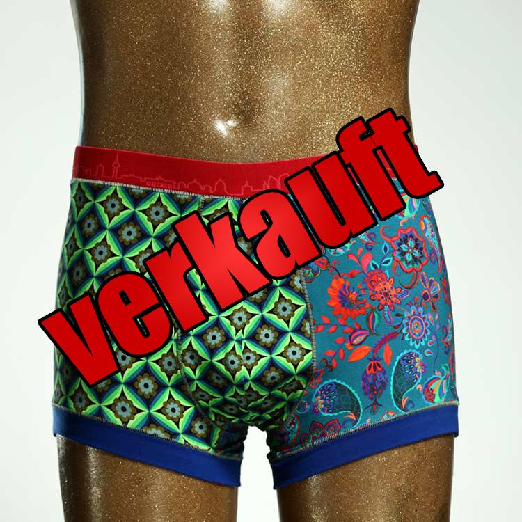 handgemachter  attraktiver bequemer Herrenshort, Unterwäsche aus Biobaumwolle für Herren