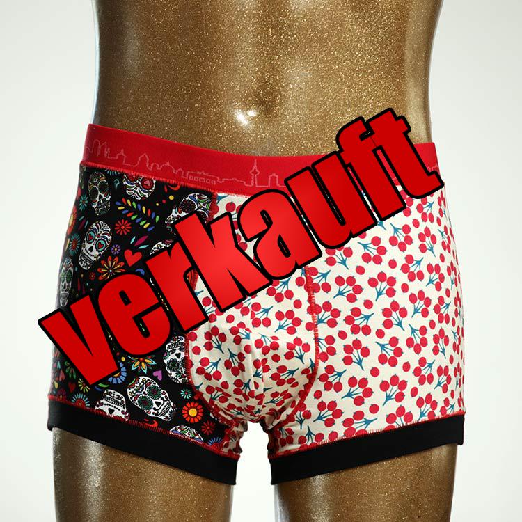 sexy bequemer gemusterter Herrenshort, Unterwäsche aus Biobaumwolle für Herren