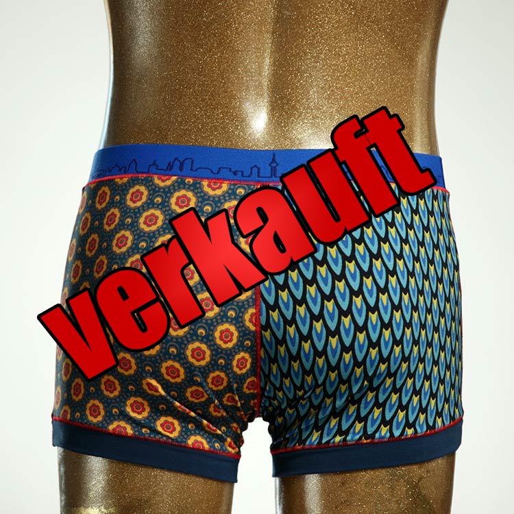 gemusterter ökologischer bequemer sexy Herrenshort, Unterwäsche aus Biobaumwolle für Herren