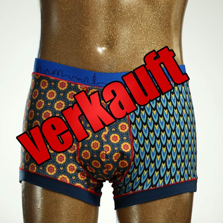 gemusterter ökologischer bequemer sexy Herrenshort, Unterwäsche aus Biobaumwolle für Herren