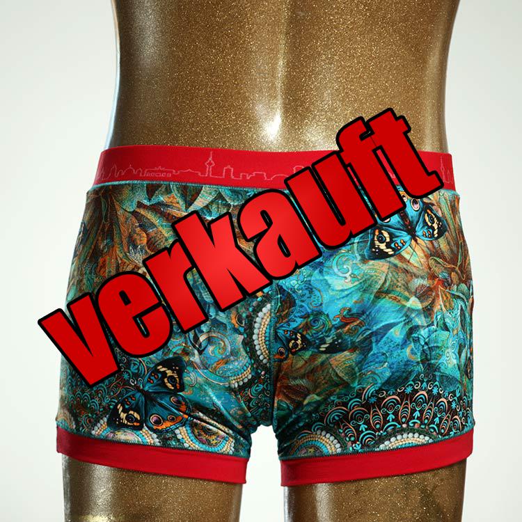 farbiger süßer gemusterter schöner Herrenshort, Unterwäsche aus Biobaumwolle für Herren