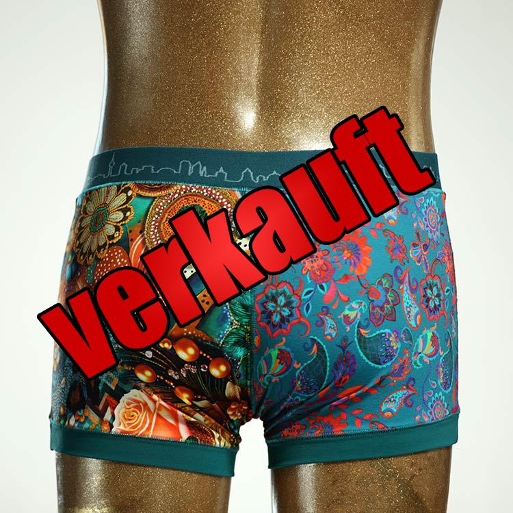 nachhaltiger bunter attraktiver günstiger Herrenshort, Unterwäsche aus Biobaumwolle für Herren