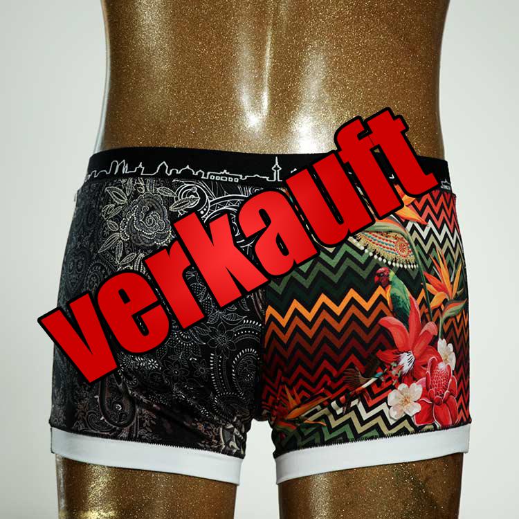 nachhaltiger attraktiver sexy farbiger Herrenshort, Unterwäsche aus Biobaumwolle für Herren