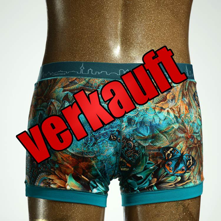 gemusterter süßer bunter farbiger Herrenshort, Unterwäsche aus Biobaumwolle für Herren