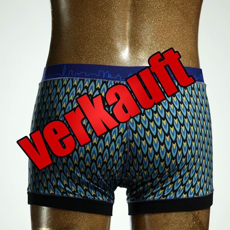 bunter nachhaltiger  bequemer Herrenshort, Unterwäsche aus Biobaumwolle für Herren