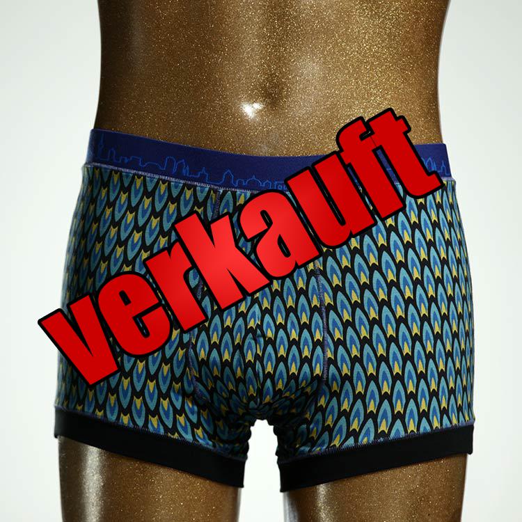 bunter nachhaltiger  bequemer Herrenshort, Unterwäsche aus Biobaumwolle für Herren