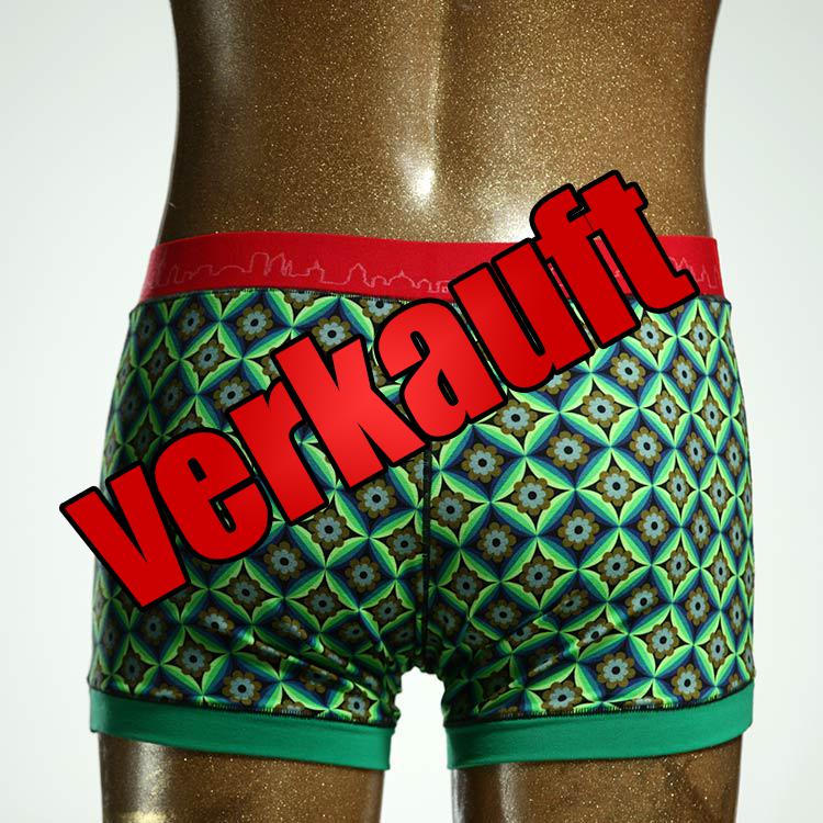 ökologischer sexy gemusterter süßer Herrenshort, Unterwäsche aus Biobaumwolle für Herren