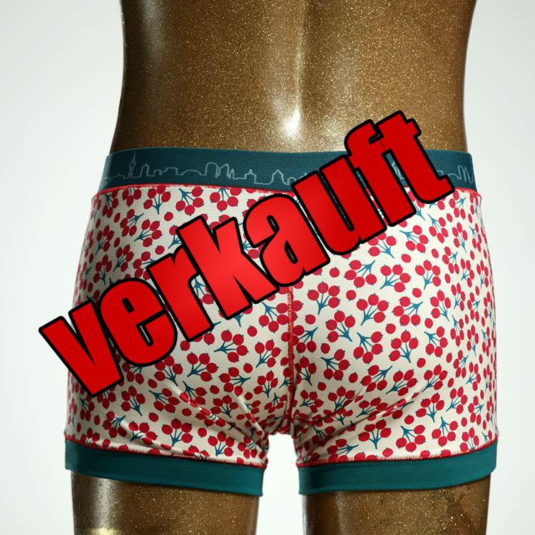 attraktiver ökologischer bunter nachhaltiger Herrenshort, Unterwäsche aus Biobaumwolle für Herren