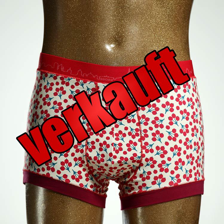 handgemachter  gemusterter bequemer Herrenshort, Unterwäsche aus Biobaumwolle für Herren