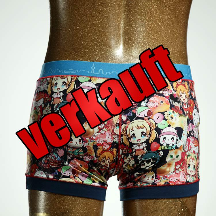 bunter sexy bequemer farbiger Herrenshort, Unterwäsche aus Biobaumwolle für Herren