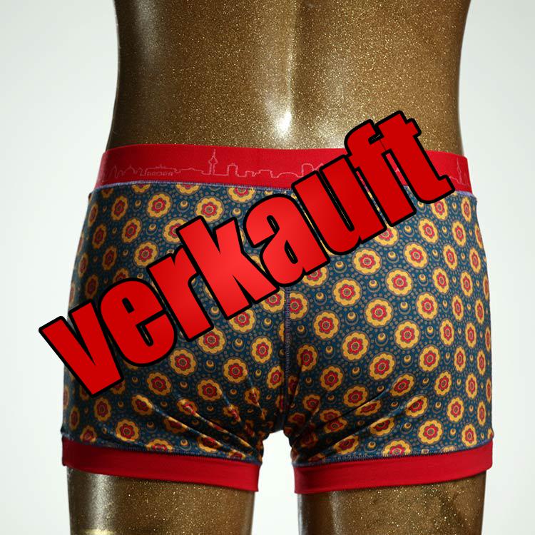 preiswerter handgemachter gemusterter sexy Herrenshort, Unterwäsche aus Biobaumwolle für Herren