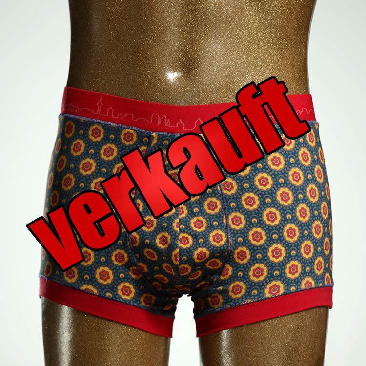 preiswerter handgemachter gemusterter sexy Herrenshort, Unterwäsche aus Biobaumwolle für Herren