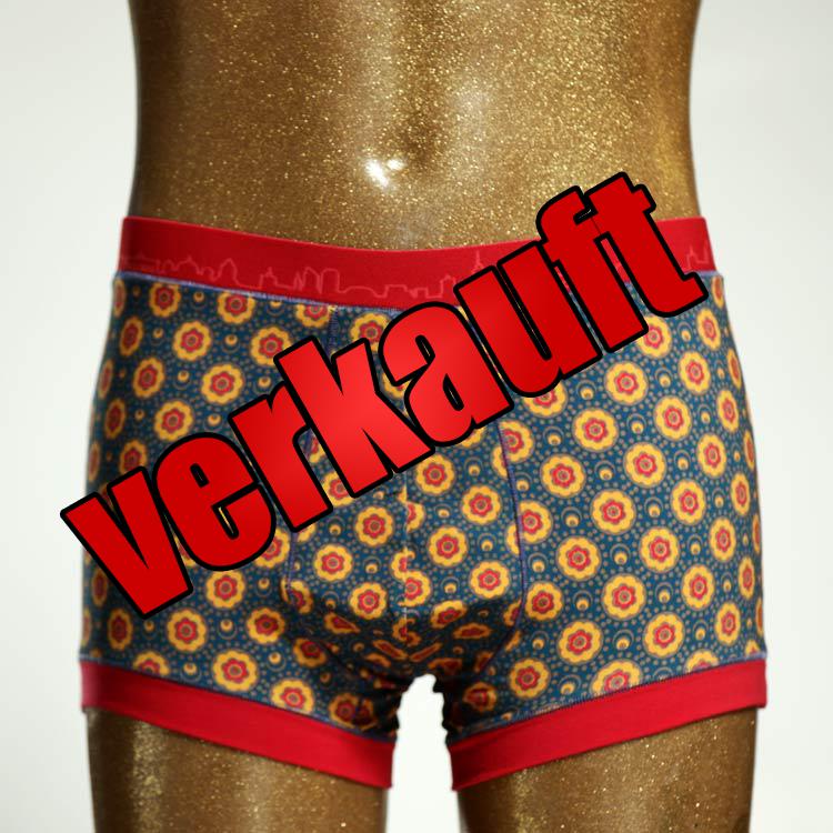 nachhaltiger attraktiver  bunter Herrenshort, Unterwäsche aus Biobaumwolle für Herren