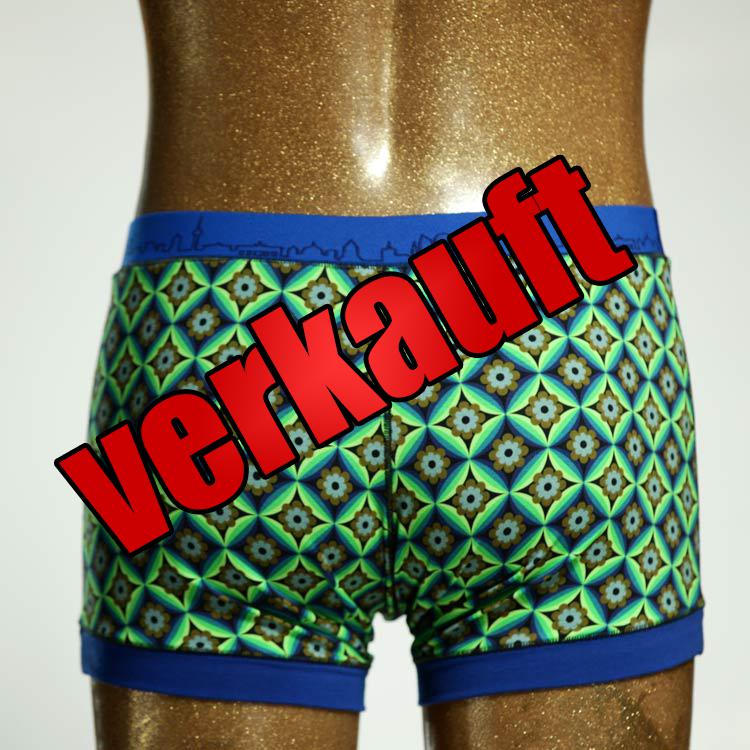 süßer sexy nachhaltiger gemusterter Herrenshort, Unterwäsche aus Biobaumwolle für Herren