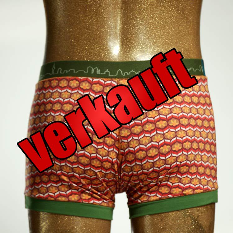 handgemachter bunter günstiger  Herrenshort, Unterwäsche aus Biobaumwolle für Herren