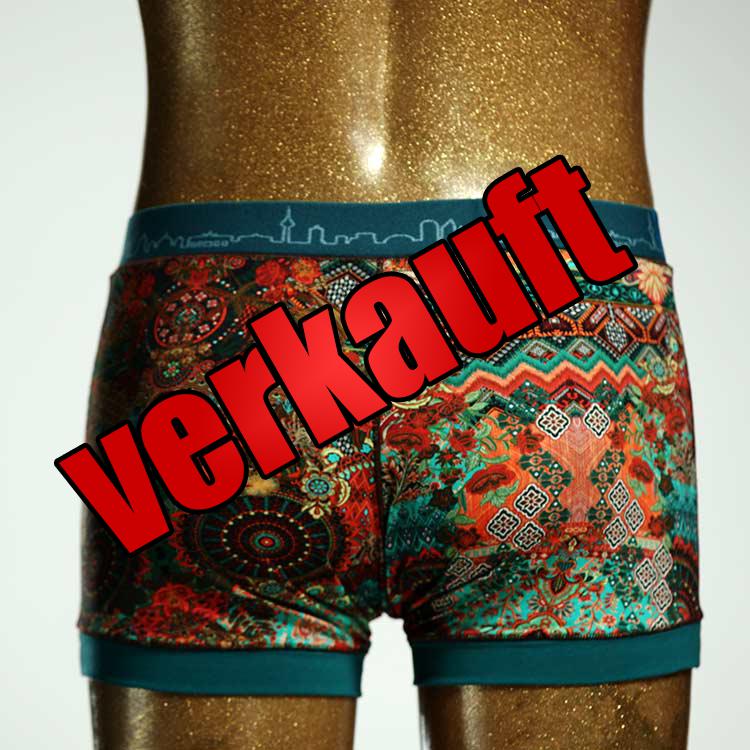 sexy farbiger gemusterter attraktiver Herrenshort, Unterwäsche aus Biobaumwolle für Herren