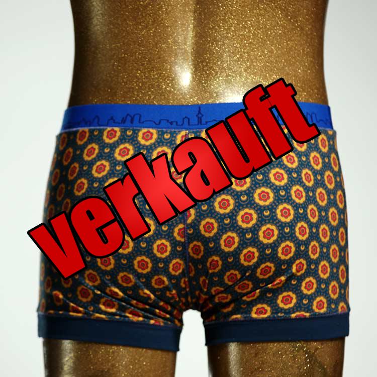 farbiger gemusterter schöner  Herrenshort, Unterwäsche aus Biobaumwolle für Herren