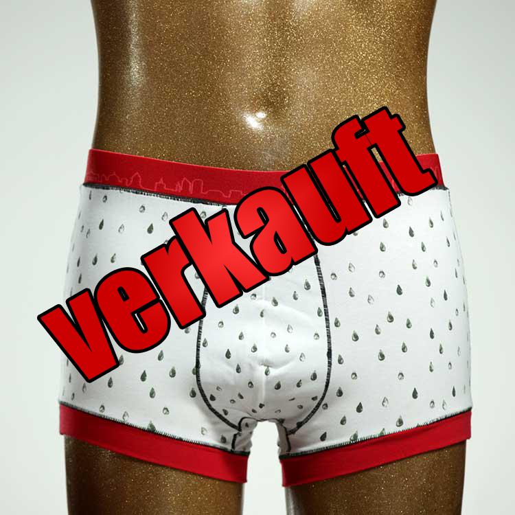 günstiger süßer gemusterter Herrenshort, Unterwäsche aus Biobaumwolle für Herren