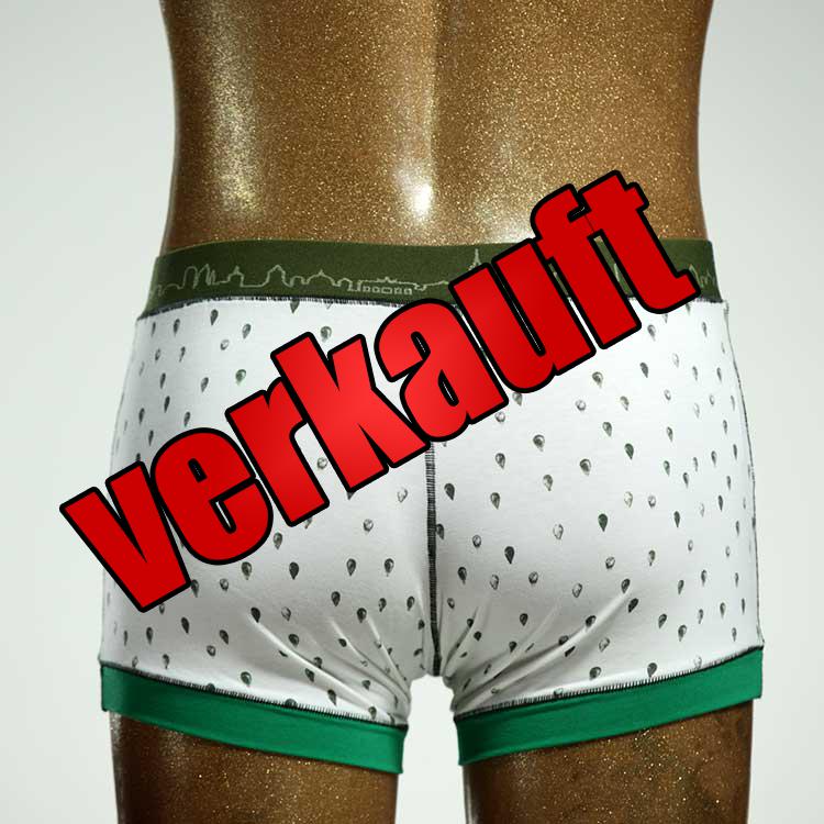 bequemer handgemachter preiswerter sexy Herrenshort, Unterwäsche aus Biobaumwolle für Herren