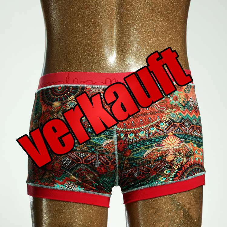 bequemer bunter  attraktiver Herrenshort, Unterwäsche aus Biobaumwolle für Herren