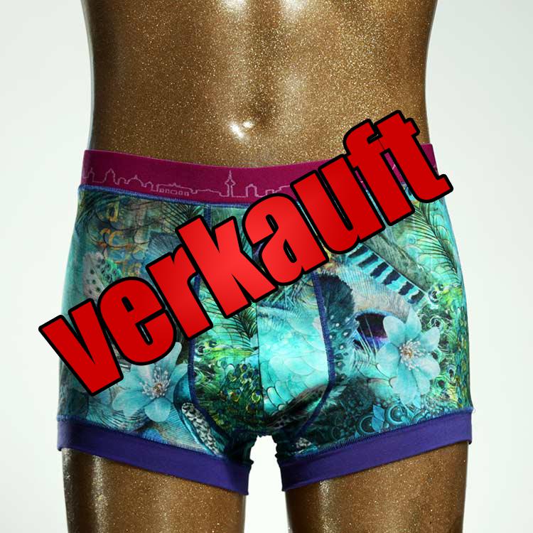 sexy ökologischer handgemachter süßer Herrenshort, Unterwäsche aus Biobaumwolle für Herren