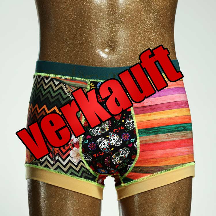 süßer gemusterter sexy günstiger Herrenshort, Unterwäsche aus Biobaumwolle für Herren