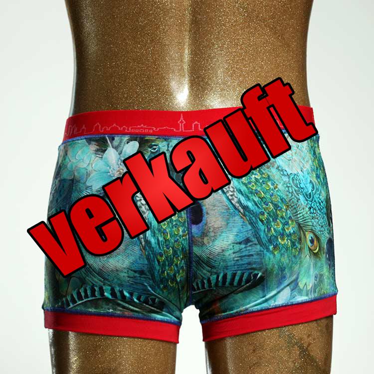 bunter farbiger gemusterter süßer Herrenshort, Unterwäsche aus Biobaumwolle für Herren