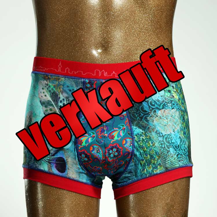 bunter farbiger gemusterter süßer Herrenshort, Unterwäsche aus Biobaumwolle für Herren