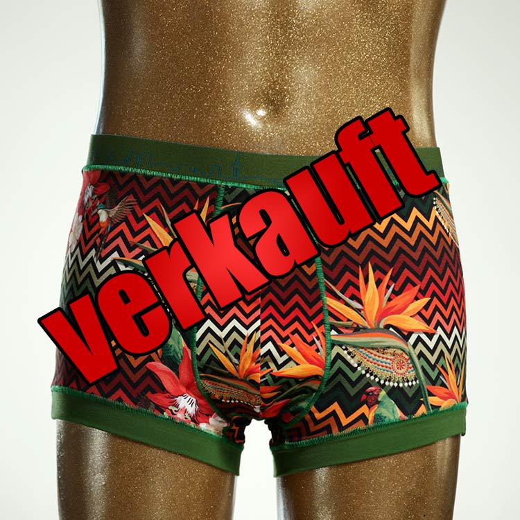 schöner nachhaltiger bequemer farbiger Herrenshort, Unterwäsche aus Biobaumwolle für Herren