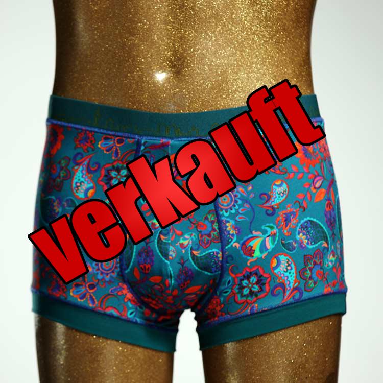 handgemachter bunter süßer Herrenshort, Unterwäsche aus Biobaumwolle für Herren