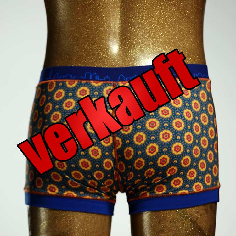 bequemer gemusterter schöner sexy Herrenshort, Unterwäsche aus Biobaumwolle für Herren