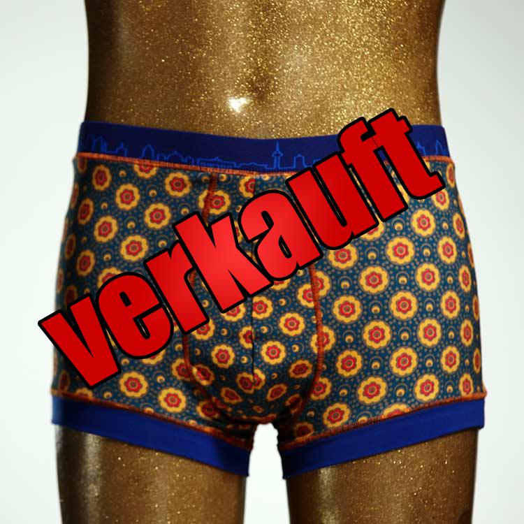 bequemer gemusterter schöner sexy Herrenshort, Unterwäsche aus Biobaumwolle für Herren