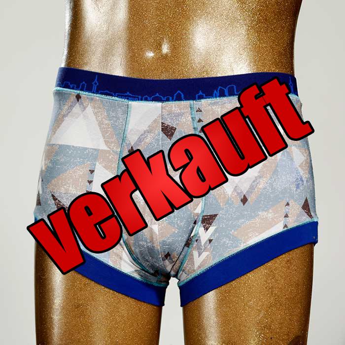 bequemer gemusterter süßer Herrenshort, Unterwäsche aus Biobaumwolle für Herren