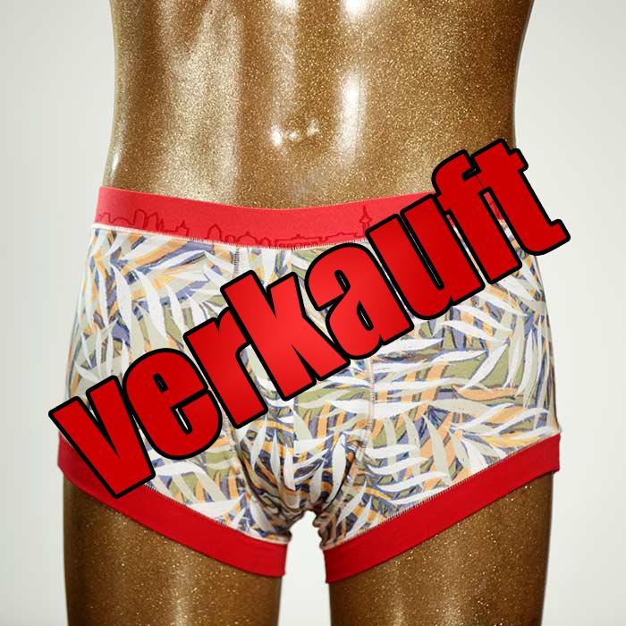 günstiger ökologischer farbiger bequemer Herrenshort, Unterwäsche aus Biobaumwolle für Herren